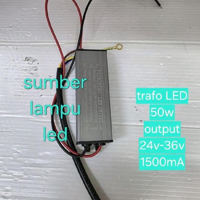 trafo pju led cob 50 watt 50watt - driver led sorot 50w 50 w COB