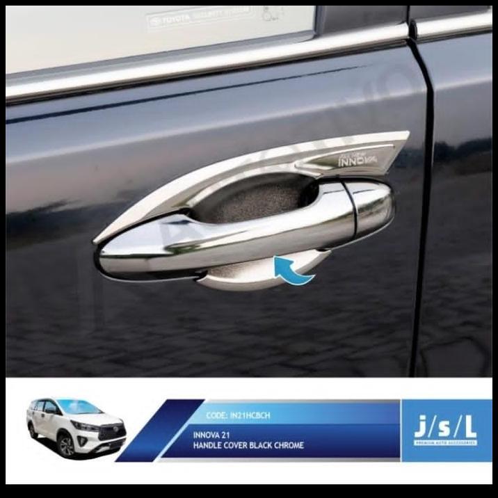 BEST DEAL COVER HANDLE MOBIL INNOVA REBORN 2021 BLACK CHROME 