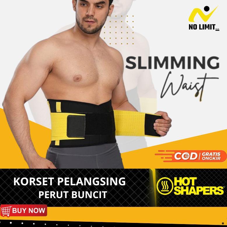 NEW KORSET HOT SHAPERS PRIA PELANGSING PERUT BUNCIT KORSET OLAHRAGA KORSET SABUK PEMBAKAR LEMAK PRIA