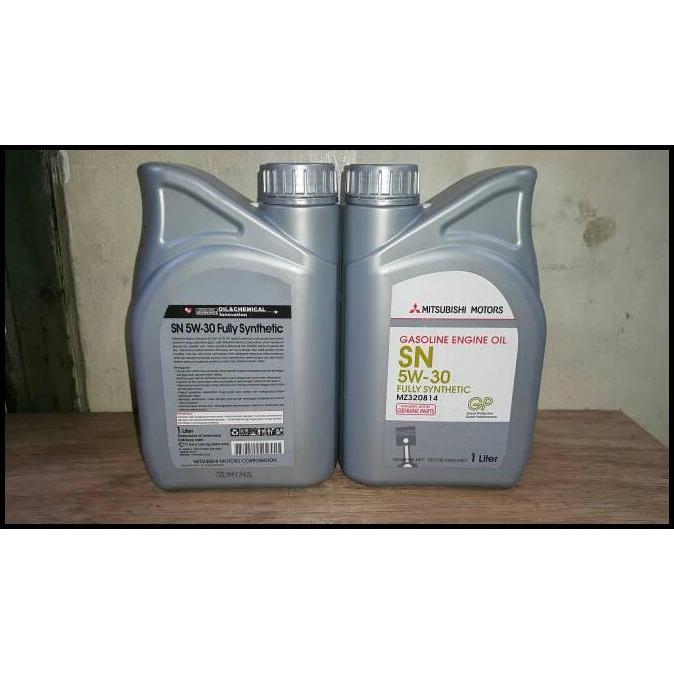 TERBARU OLI BENSIN MITSUBISHI SN 5W-30 FULLY SYNTHETIC 
