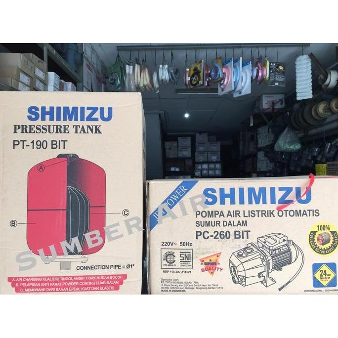 pompa air jetpump Shimizu PC 260 BIT original