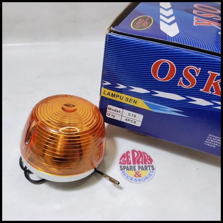 GRATIS ONGKIR LAMPU SEN C70 MK3 DEPAN SEIN RIIGHTING HONDA BEBEK UNYIL 