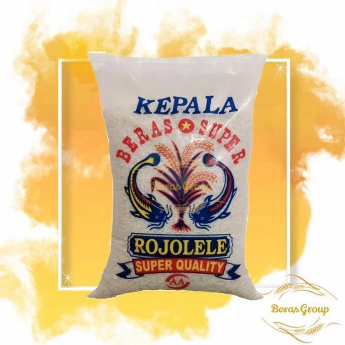 BERAS KEPALA ROJOLELE SUPER 3KG - BERAS ROJOLELE SS