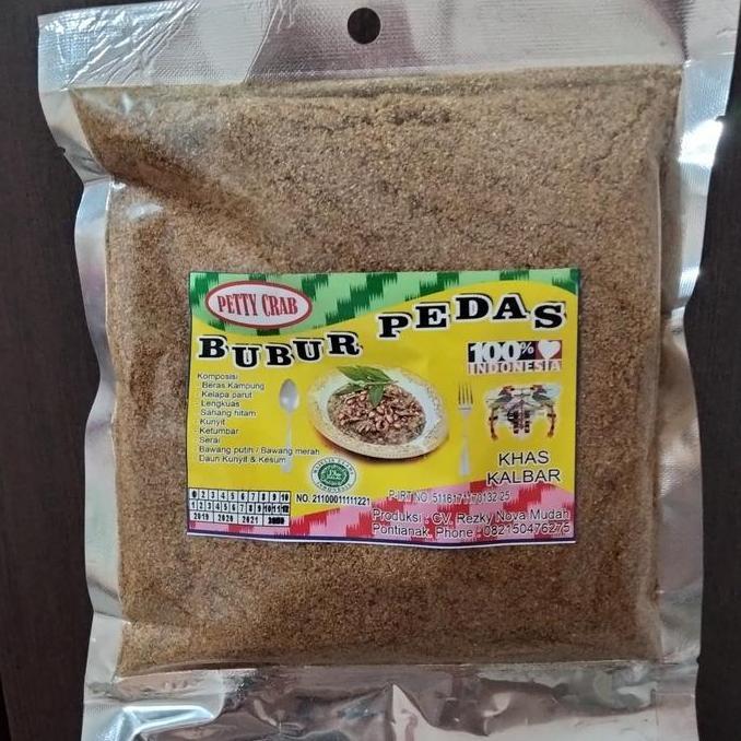 MURAH Bubur Pedas Instan / Bubur Pedas Sambas / Makanan Khas Kalbar AS