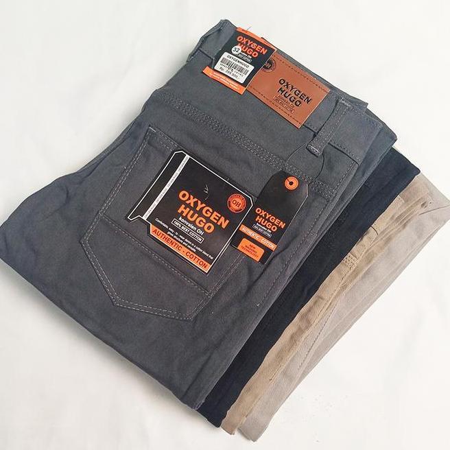 Celana Panjang Oxygen Celana Panjang Oxygen Hugo Slim Fit Pria Dewasa