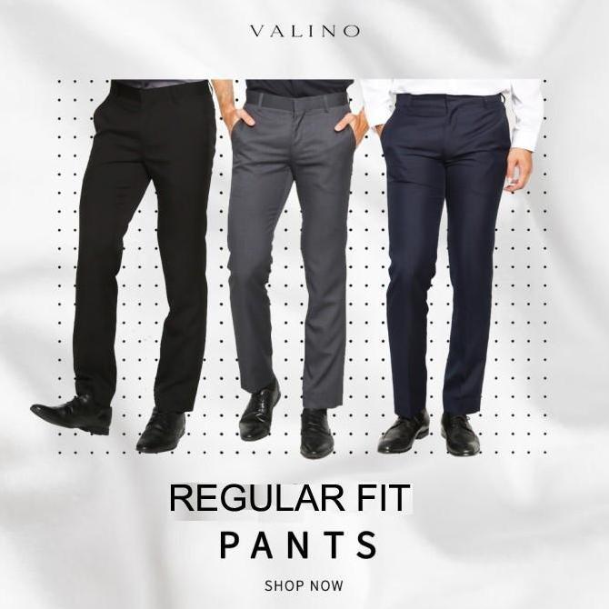 Valino Celana Kerja Promo Valino Celana Kerja Xgfl04 Kantor Formal Pria Murah-