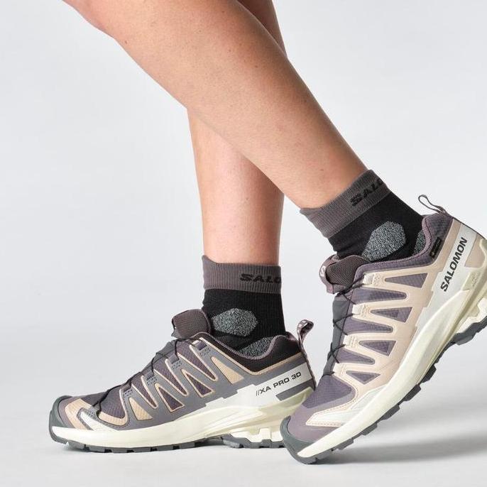 SALOMON XA PRO 3D V9 GTX Women Trial Running Shoes Sports Sneakers Sepatu Lari Wanita Hiking Shoes