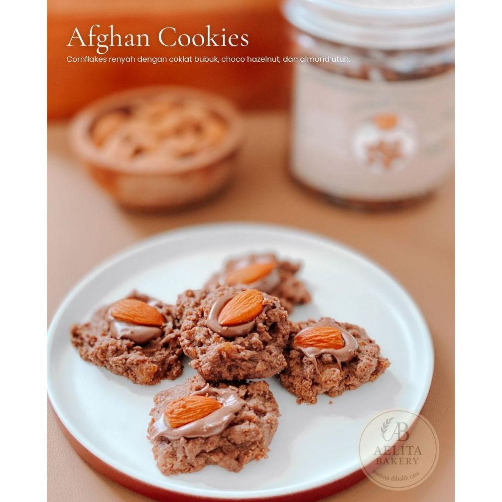 Afghans Cookies Premium Wijsman / Kuker Afghan Nutella Almond