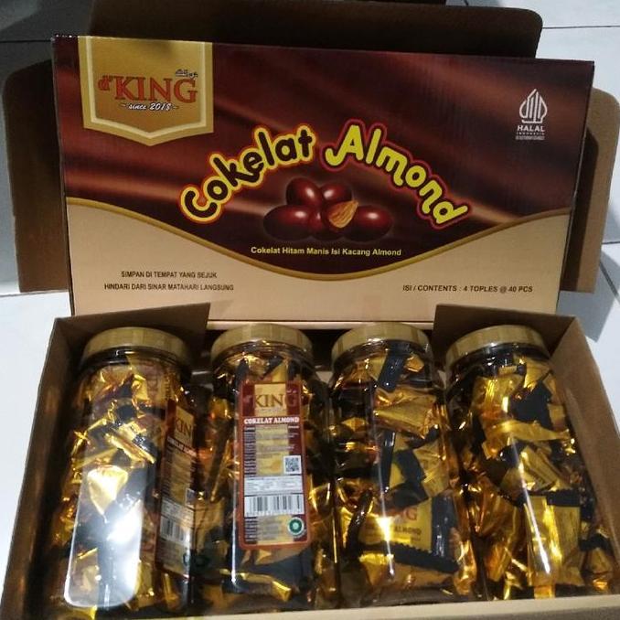 dking cokelat almond per dus KS