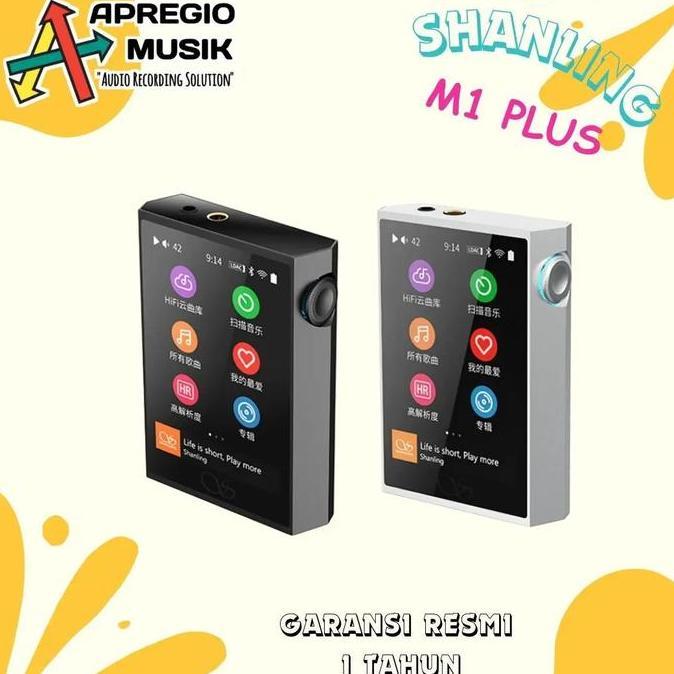 TERBARU - Shanling M1 Plus ESS ES9069Q Bluetooth Portable Digital Audio Music Player