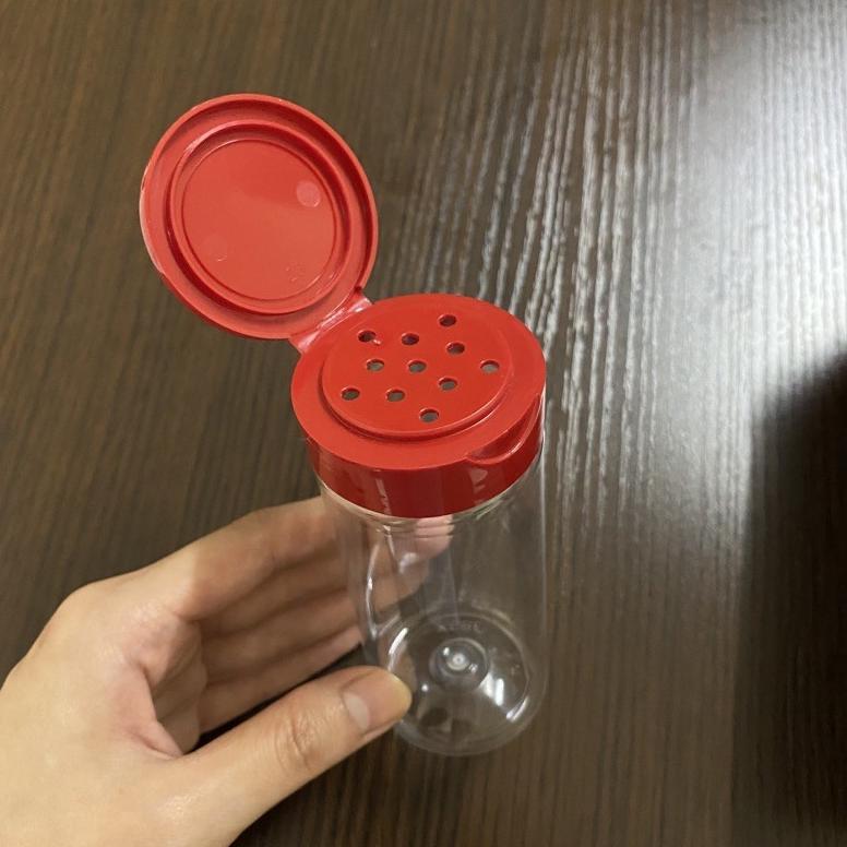 NEW DEALS Toples bumbu LUBANG KECIL boncabe 140ml botol plastik kobe kormik 140 ml