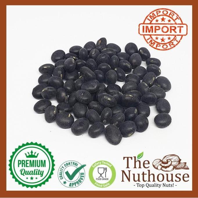 1kg Black Soybean with Green Kernel / Kacang Kedelai Hitam [Import]