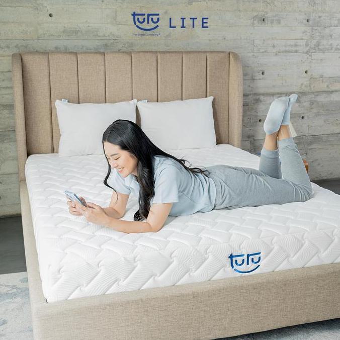 Kasur Base Support Foam TURU LITE ukuran 120x200 (Double) FREE BANTAL