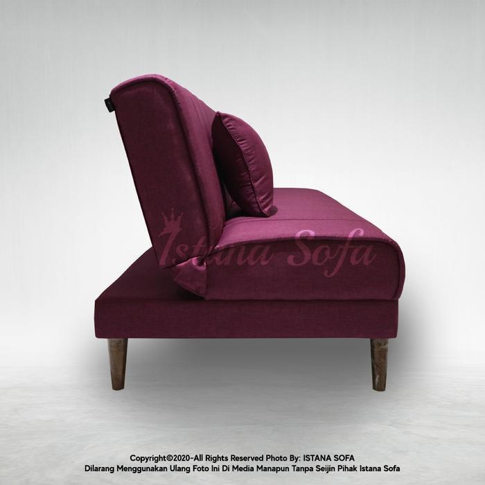 Sofabed / Sofa bed Agnesia Minimalis Ungu