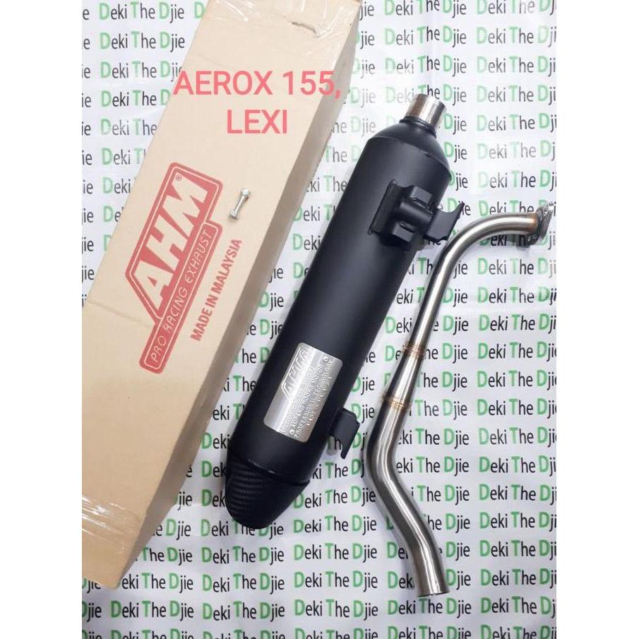 TERMURAH - Muffler Knalpot Racing AHM Original Yamaha AEROX 155