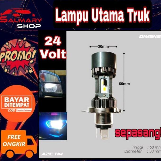 Lampu Led Utama Truk Bus 24v 24 Volt 24volt Ayoto A2 H4
