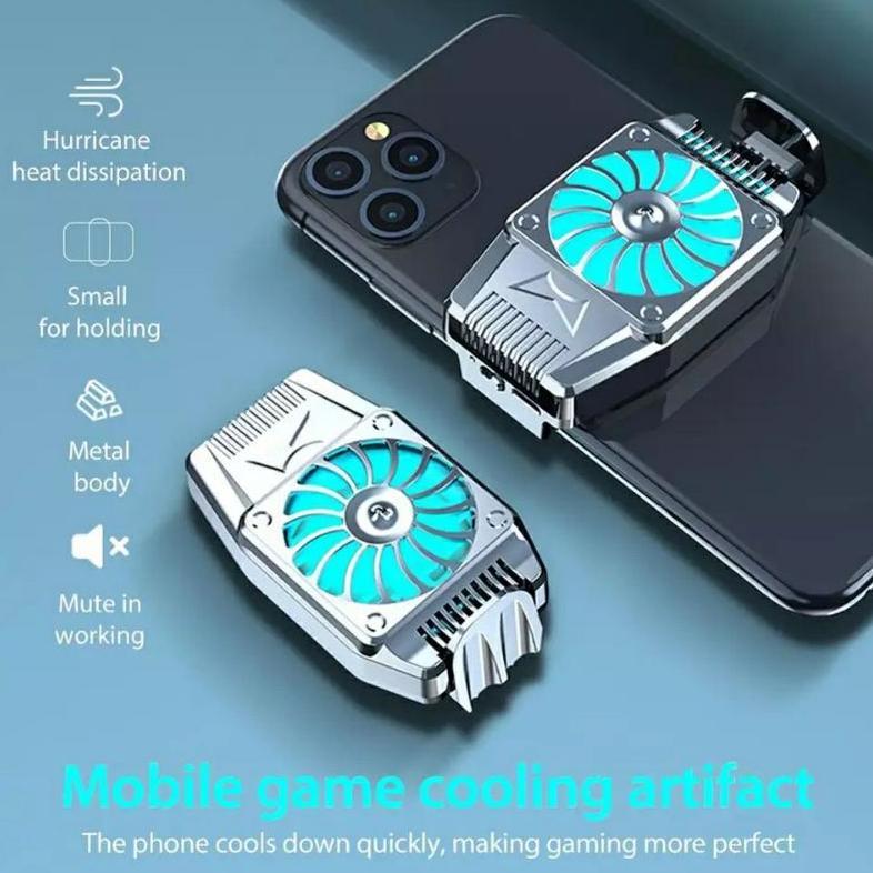 DISKON FEGEN H15 | X13 PENDINGIN HP GAMING HURRICANE FANCOOLER GAMING KIPAS GAME ANDROID IPHONE COLI