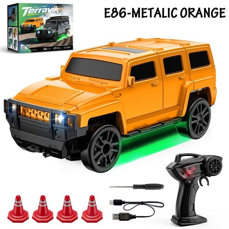 BEST SELLER DESKTOP DRIFT CAR 1:64 MOBIL RC MINI BISA DRIFT 4WD FULL PROPO