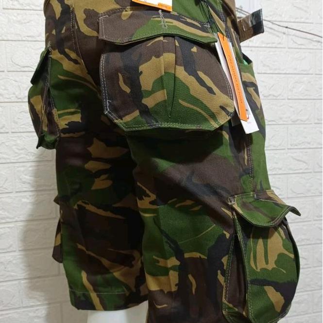 Celana Pendek Kargo Jumbo Cargo Katun Loreng