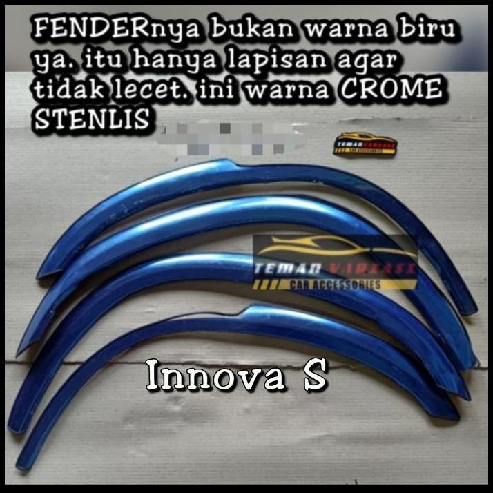 DISKON LIS LIST ATAS BAN FENDER TRIM MOBIL INNOVA INOVA S 