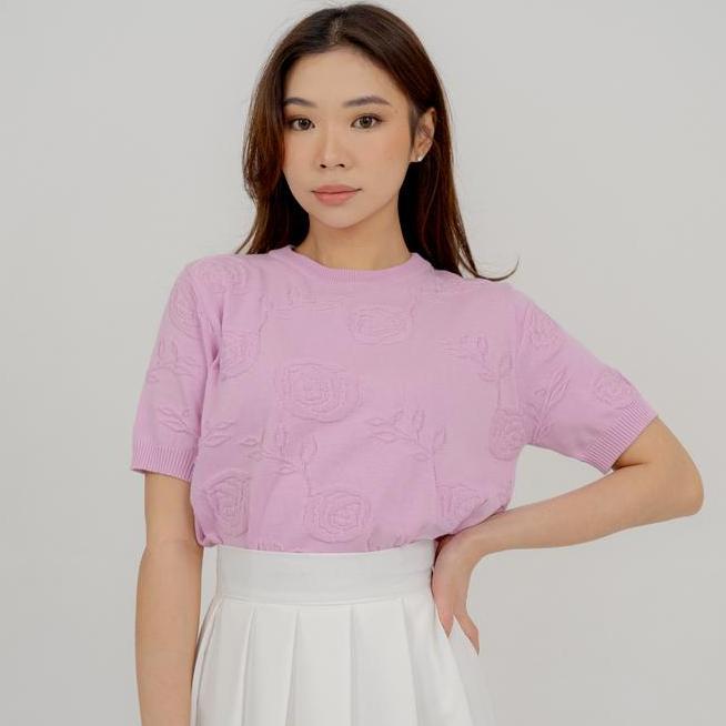 Foxquinn - Julie Foxquinn Julie Knit Top Blouse Wanita