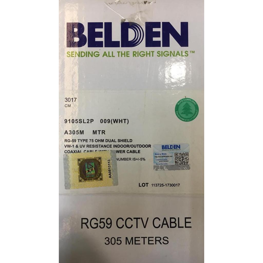 Murah Kabel Cctv Rg59 Belden / Belden Cctv / Rg 59