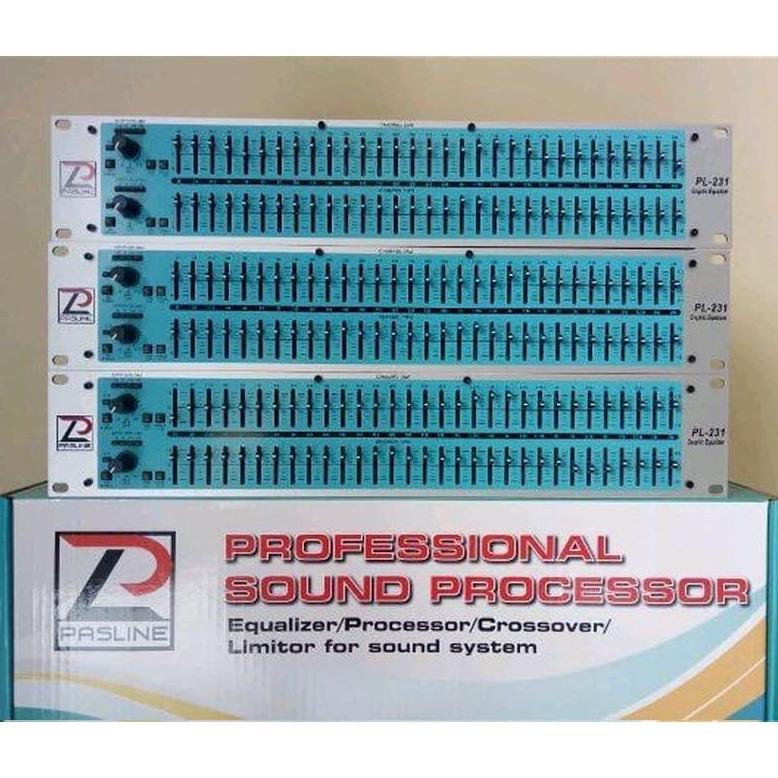 Sale Pasline Pl 231 Sub / Equalizer Pasline Pl 231 Sub Original Pasline