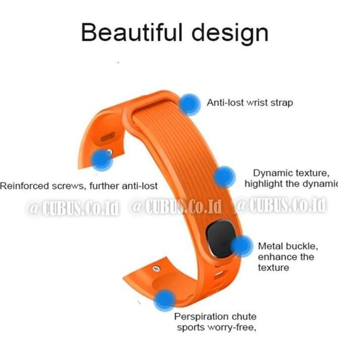Silikon Strap/Tali jam tangan Rubber FOR HUAWEI HONOR BAND 3