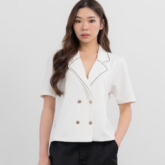 Foxquinn - Selena Foxquinn Selena Top Blouse Wanita Atasan Casual