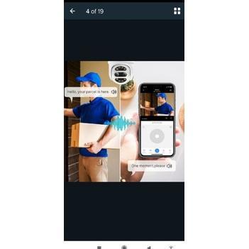 Grosir Ip Camera Wifi Ptz Wireless Icsee 8Mp Bisa Zoom 8X Optical Onvif 360"