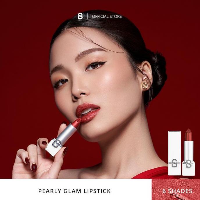 CLEARANCE SALE - Buttonscarves Beauty - Pearly Glam Lipstick