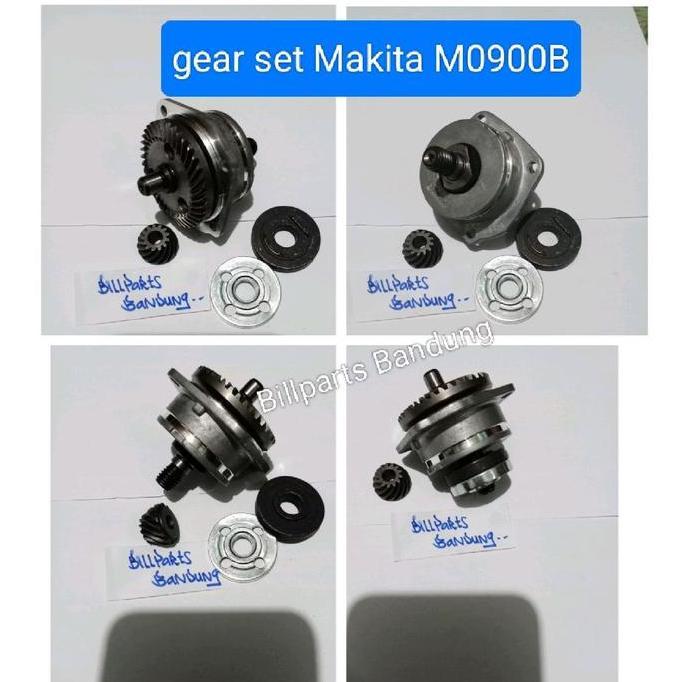 \\\\\] gear M0900B makita As spindle bearing box flange set gerinda tangan M0900 M 0900 slepan gurin