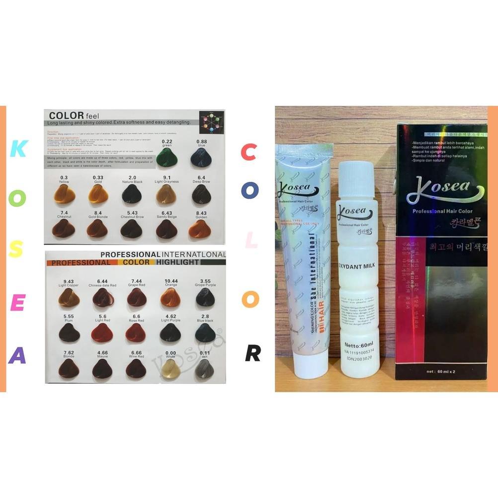 Best Seller Cat Rambut / Pewarna Rambut Kosea 100Ml
