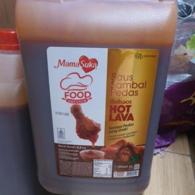Mamasuka Hot Lava Jerigen 6.2kg
