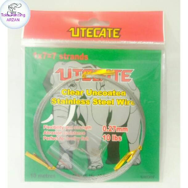 - Flash Sale Neklin / Kawat Sling Utecate / Catfish 1X7 Panjang 10 M - Flash Sale