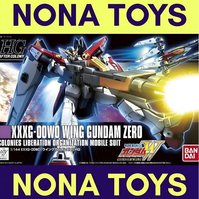 Promo HG Wing Gundam Zero / HGAC 1/144 XXXG-00W0 Wing Gundam Zero (Mobile Suit Gundam Wing) Gunpla B