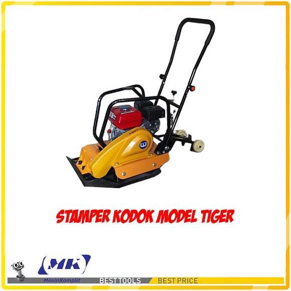 Stamper Kodok Plate Compactor Model Tiger Plus Engine EKONOMIS