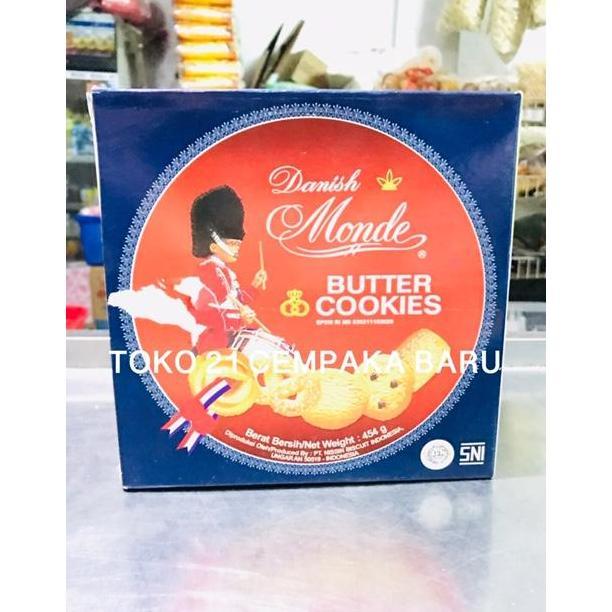Monde Butter Cookies Kaleng 454 gram | Biskuit Monde Kaleng Murah 454g LM