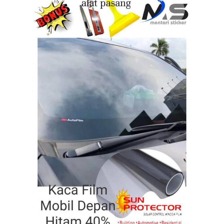 FREE ONGKIR KACA FILM MOBIL DEPAN/KACA FILM SPRTA 40%/KACA FILM/KACA FILM HITAM 40%