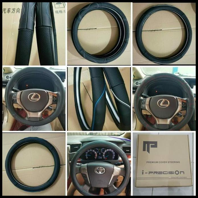 GRATIS ONGKIR SARUNG SETIR STIR COVER ASLI KULIT 100 % MOBIL SX 4 / X-OVER 