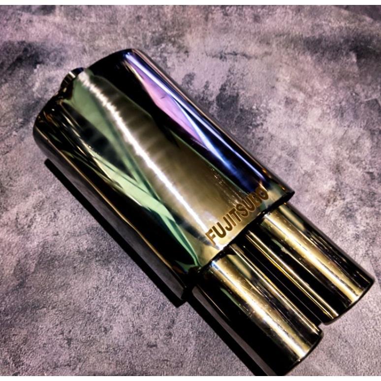 DISKON KNALPOT MOBIL SEBRING FUJITSUBO UJUNG CABANG DUA SUARA NGEBAS TERMURAH