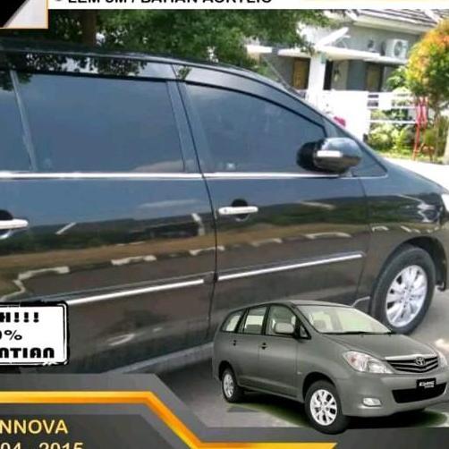 Talang Air Innova Tahun 2004 Rata 3M Lama 2004-2016 Model Plat/Rata Aksesoris