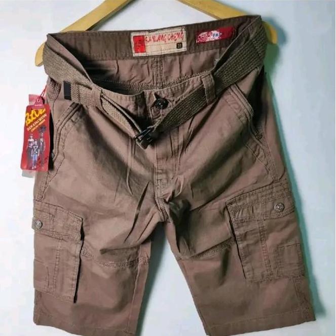 Celana Kargo Pendek Celana Kargo Pendek Celana // Bwc//Kargo Polos Pendek//