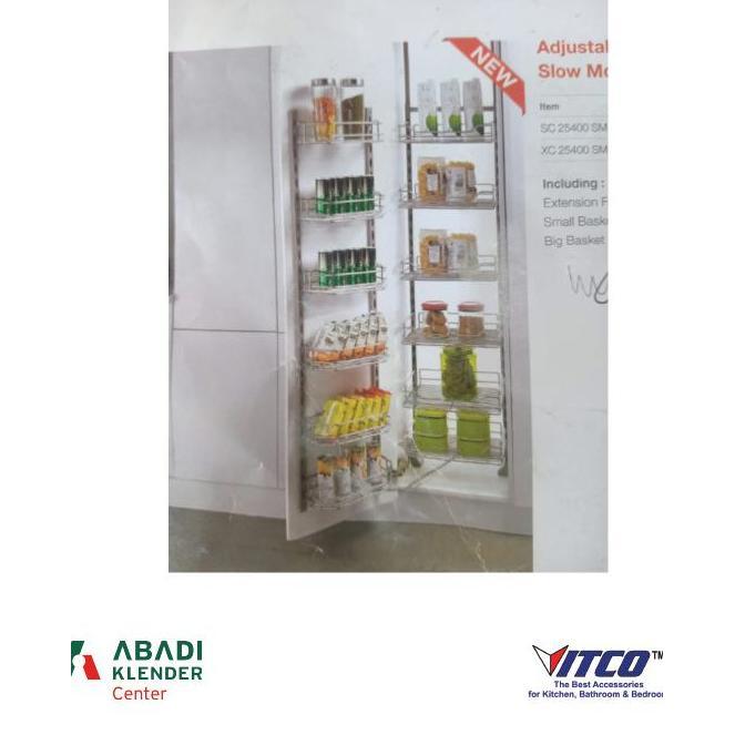RAK / ADJUSTABLE DELUXE LARDER UNIT SC 25400 SM 1800 - 2250 MM VITCO