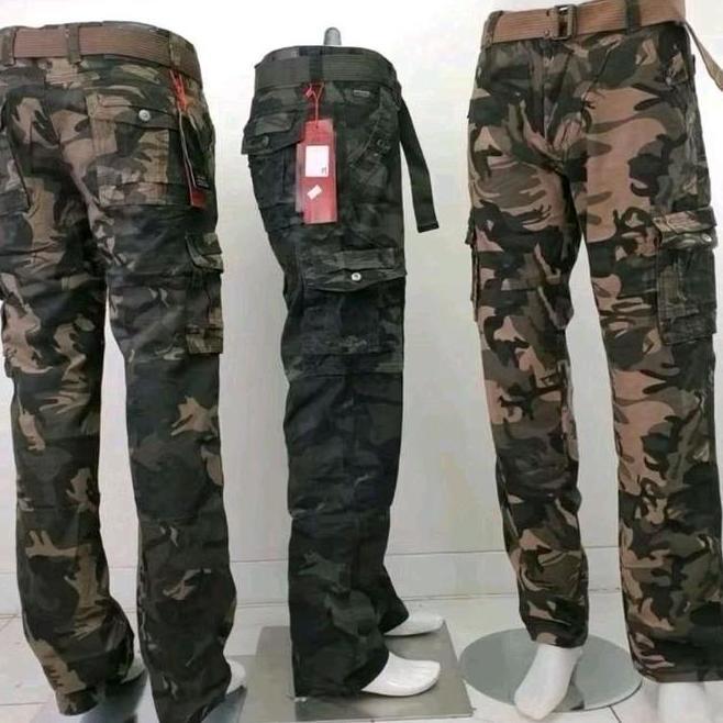 Zdc// Celana Kargo Celana Kargo Loreng Panjang // Pria Ba Bwc