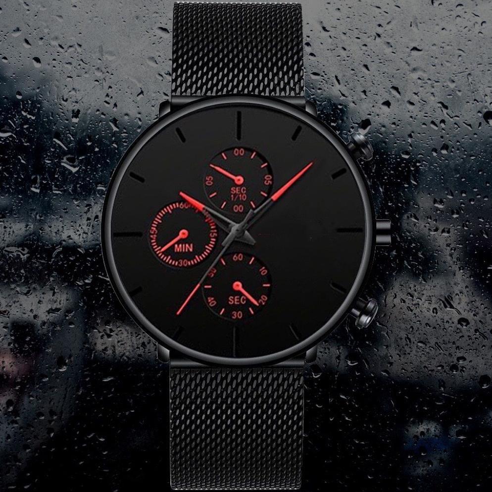 Hemat Dgc Jam Tangan Pria  Rantai Stainless Steel Jam Tangan Pria Ikat Pinggang Jam Tangan Fashion A