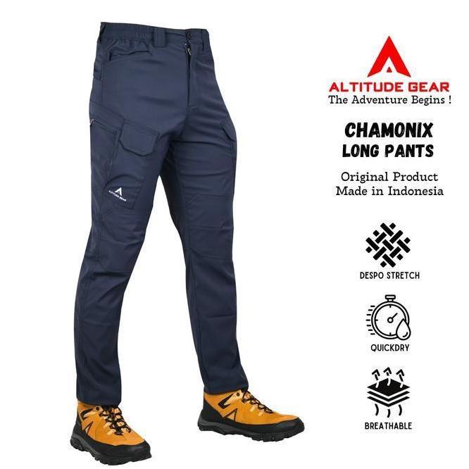 Eiger - Altitude Eiger Altitude Gear Celana Abu Gunung Pria Panjang Cargo