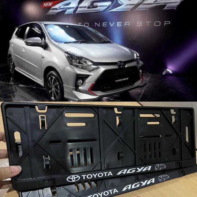 Toyota Agya Frame Cover Plat Nomor Mobil