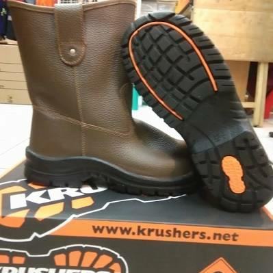 Sepatu Safety Krusher Texas Brown