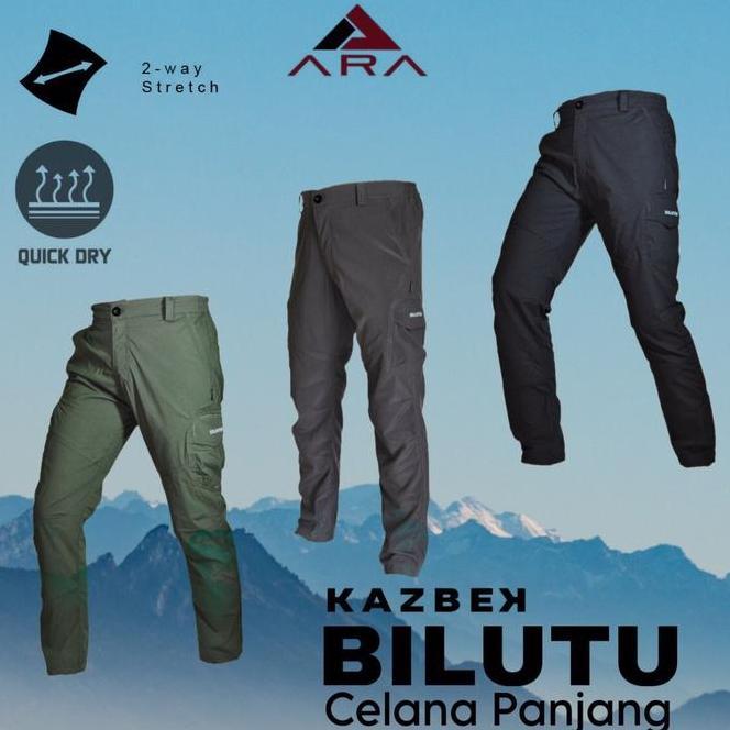 Celana Gunung Panjang Celana Gunung Panjang Kazbek Bilutu Quick Dry Strecht